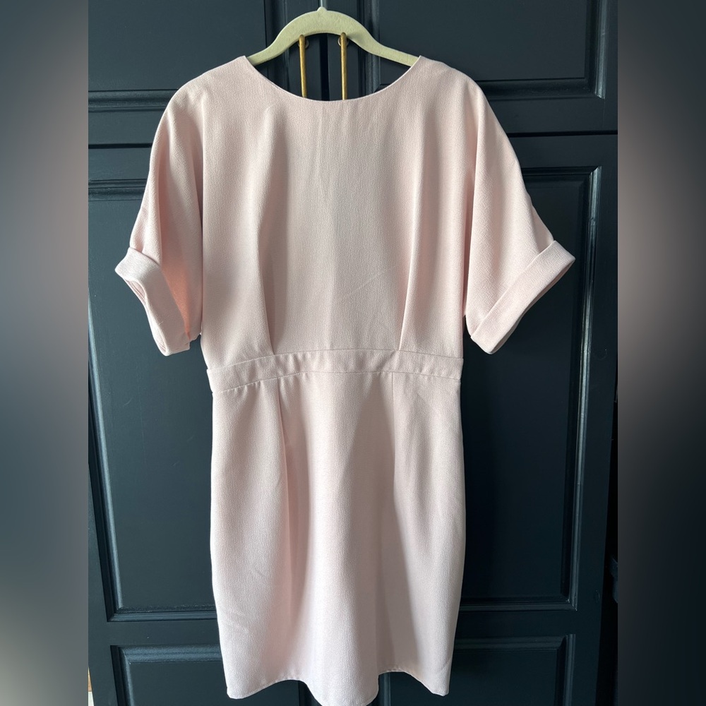 ASOS Soft Pink Midi Dress